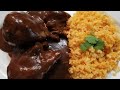 POLLO EN MOLE ( CHICKEN IN MOLE SAUCE DOÑA MARIA)