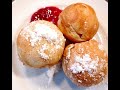 Æbleskiver. Smal fried buns