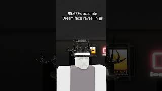 Dream face reveal in Jujutsu Shenanigans #roblox #dream #meme #jujutsushenanigans #jjs #robloxtroll