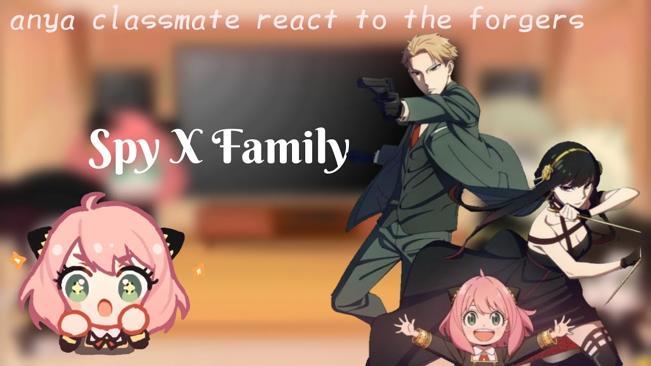 🍁Eden Academy react to the forger's Family🍁 //spy x family // anya classmate 🇱🇷🇧🇷(gacha club)