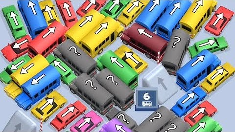 Car Jam Level 67 Game Walkthrough || Bus Out - Bus Jam Puzzle Game