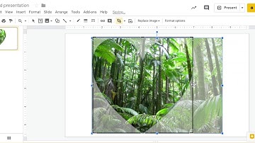 Putting Images into a Shape in Google Slides