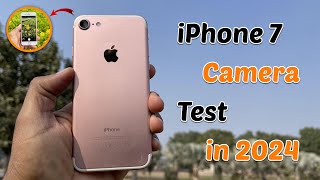 iPhone 7 Camera Test in 2024 | Detailed Camera Test in Hindi🔥 | Portrait & videos