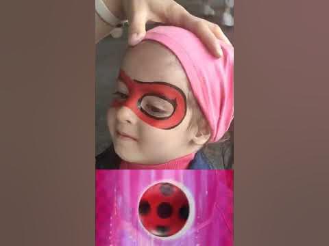 Аквагрим Леди Баг Miraculous #shorts - YouTube