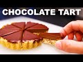 Chocolate coconut tart (accidentally vegan)