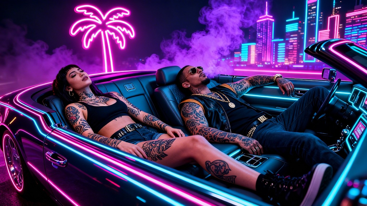 Midnight Blaze 🌿 | Bluesy Hip Hop & Chill Rap • 420 Flow • Late Night Cruise