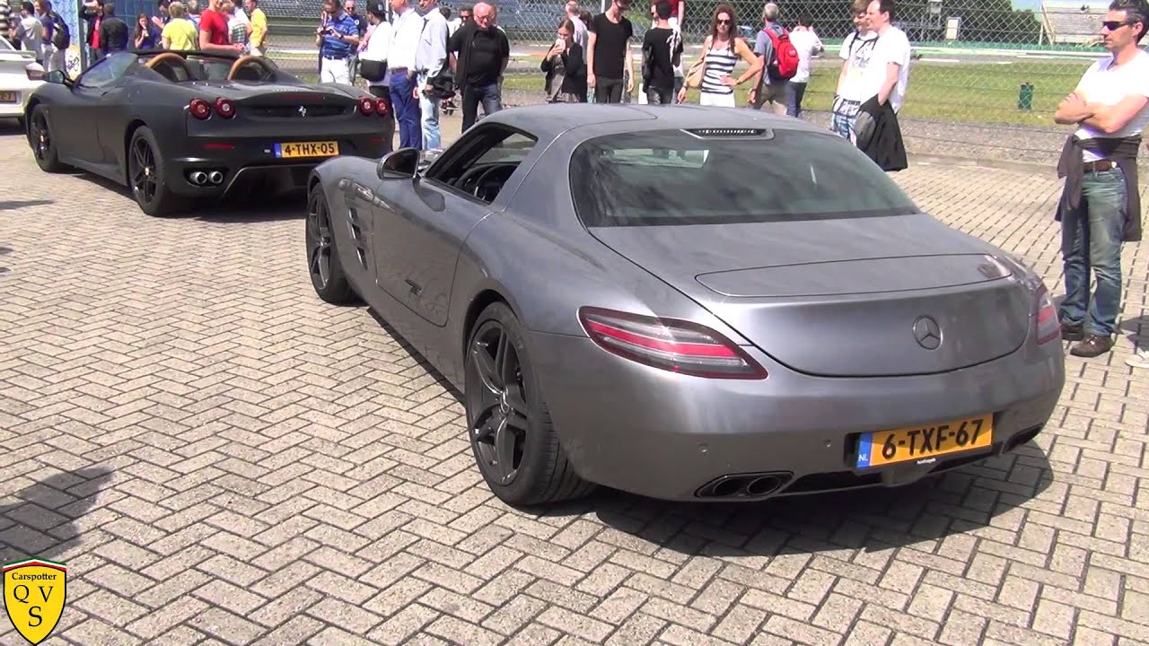 SUPERCARS REVVING! Agera R, F430, SLS Akra x2, 650S, Aventador w/ Supersprint, 991 GT3! LOUD Sounds! - YouTube