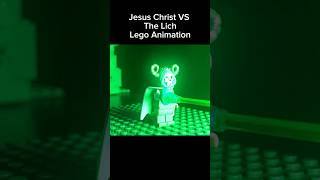 Jesus Christ VS The Lich Lego Animation #lego #stopmotion #animation #adventuretime #bible #jesus