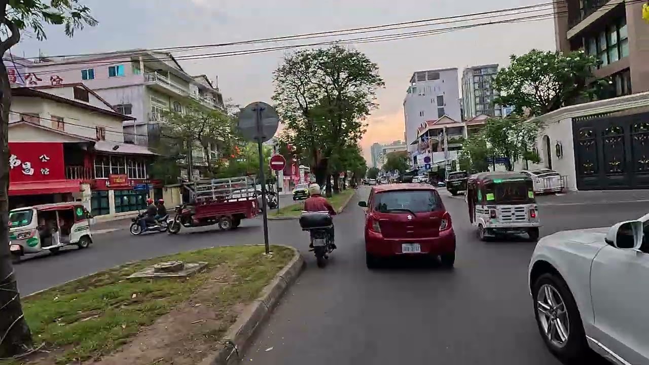 Phnom Penh city street view, Lifestyle of the general population in Cambodia