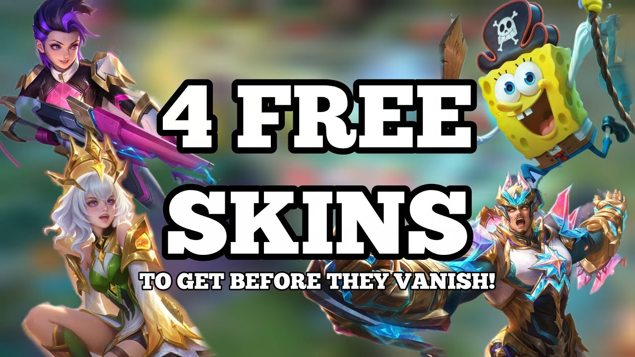 4 FREE Limited Skins You NEED Before They're Gone Forever! | MLBB