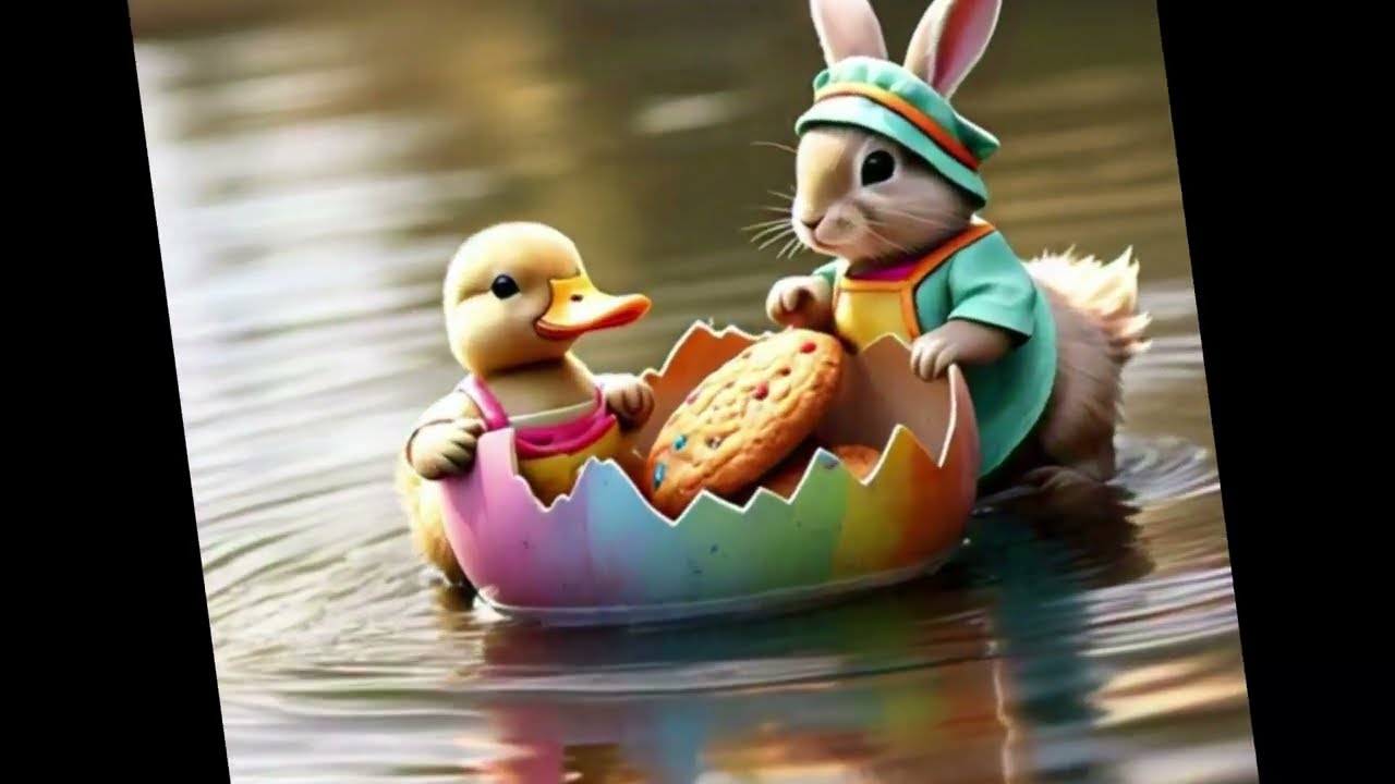 Bunny & Duckling’s Splashy Surprise