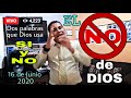 Pastor Carlos Rivas | Los N🚫 de DIOS (16 De Junio 2020