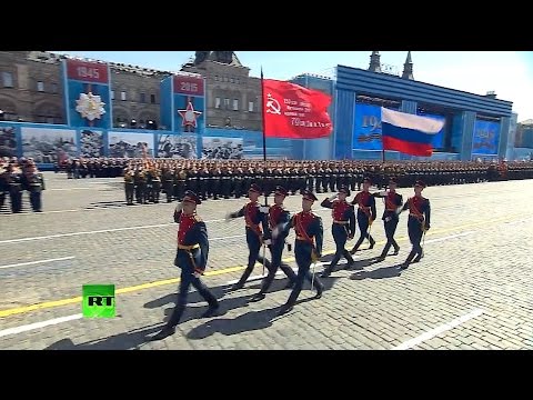 "The Sacred War" Victory Day Parade on Moscow's Red Square 2015