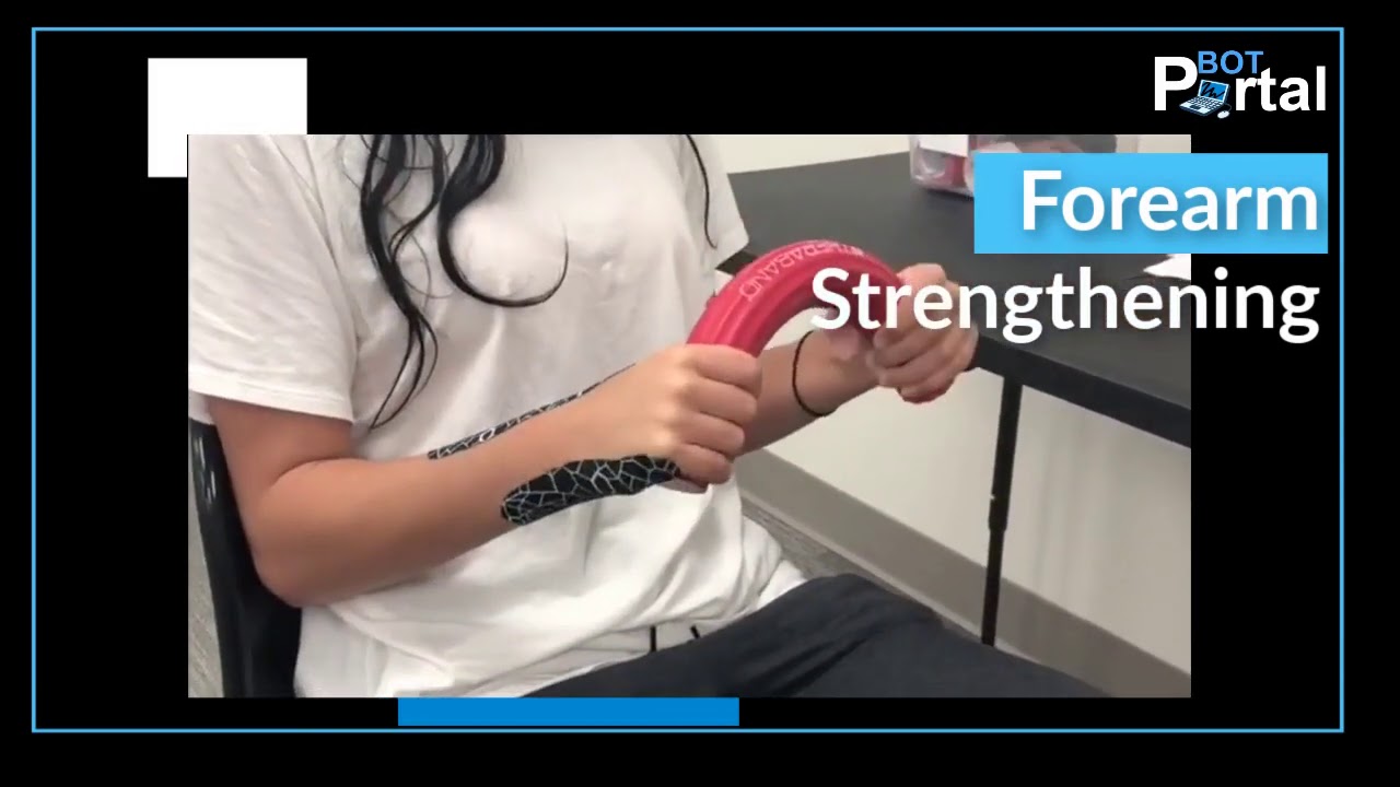 Forearm Strengthening Occupational Therapy Intervention Idea YouTube
