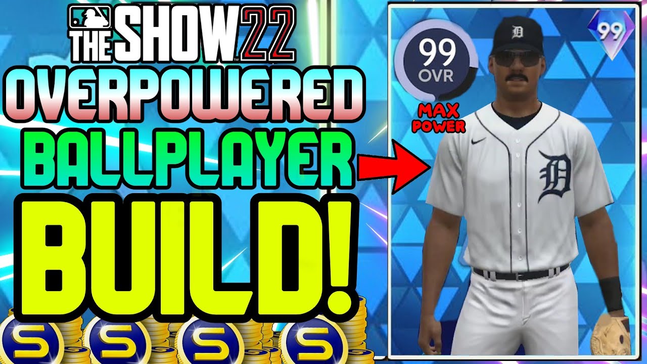 HOW TO CREATE A 99 OVR BALLPLAYER! FASTEST WAY TO LEVEL HIM UP! MLB The Show 22