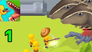 Dino Hunter - Gameplay Walkthrough Part 1 (iOS, Android)