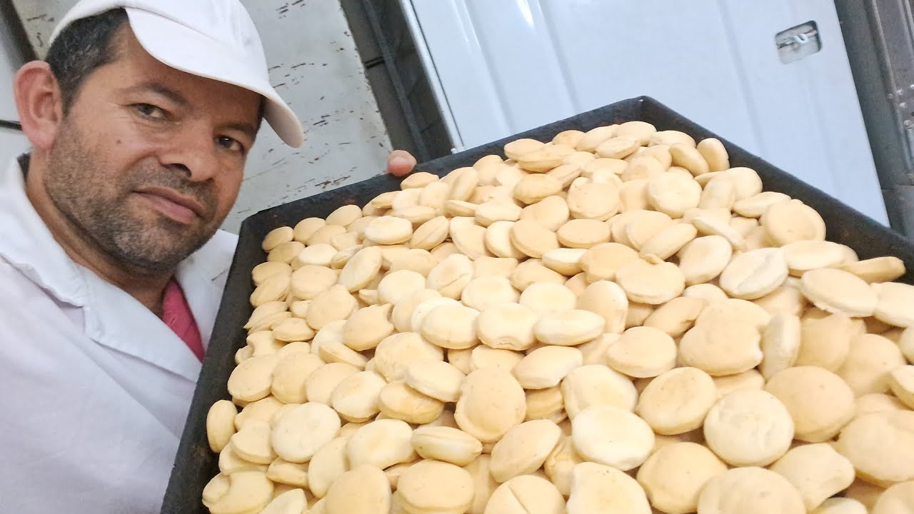 Ensinando fazer bolacha do norte (passo a passo)  e indo entregar  pra um inscrito