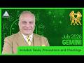 Gemini Monthly Horoscope for July 2026 with Remedies | Status & Authority 📈