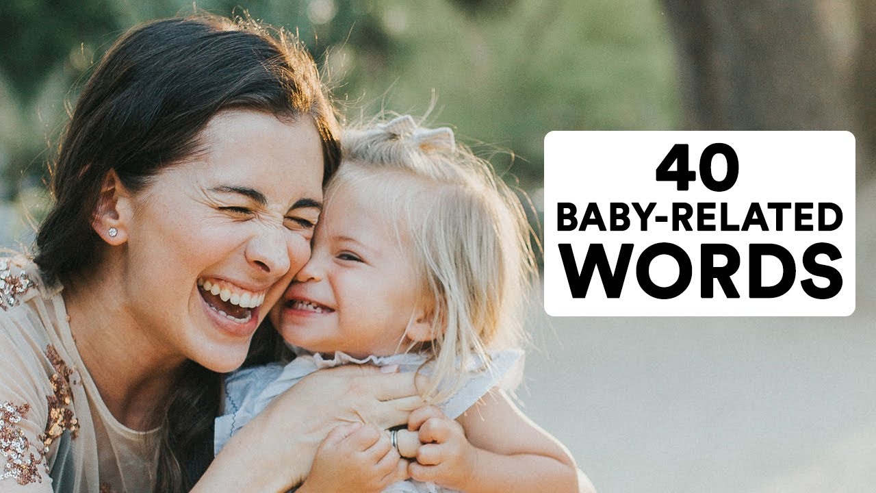 English vocabulary in the nursery Learn babyrelated words YouTube