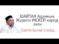 Аллаһтан, Шайтаннан, Періштеден, Нәпсіден келетін ойлар. Сансызбай Құрбанұлы Ғалым