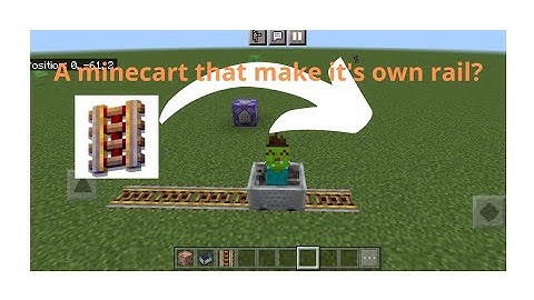 How to make a minecart that creates it