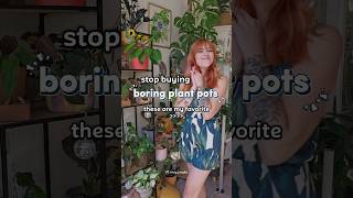 These plant pots are the CUTEST!! #plants #planttips #plantstyling #planter #plantfind #plantpots