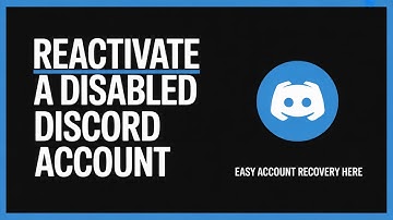 How to Reactivate a Disabled Discord Account Step by Step (2025 Guide)