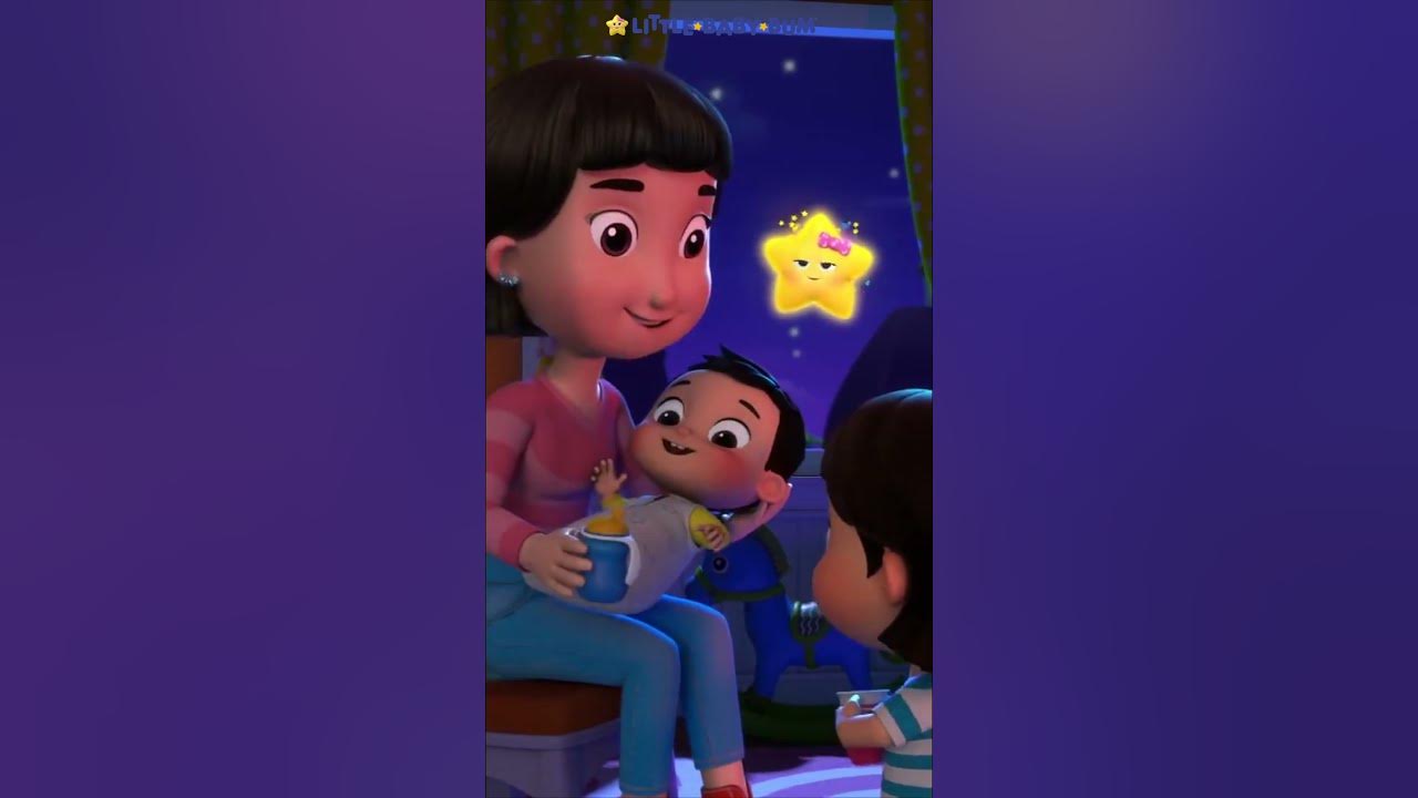 Bedtime Milk 🌝 Baby Max Lullaby #shorts #lullaby #bedtimestories