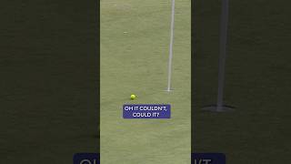 One of the CRAZIEST putts you’ll ever see 🤯