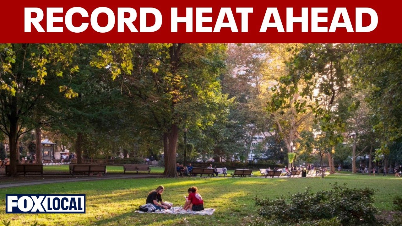 Record heat hits Philadelphia this week with highs in the 90s - YouTube