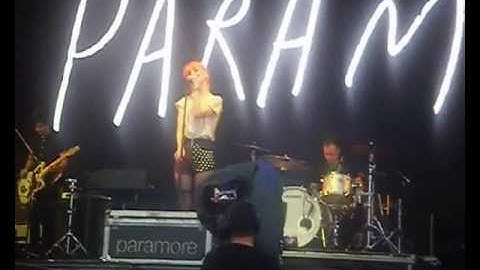 5. The Only Exception Live By Paramore at Radio 1