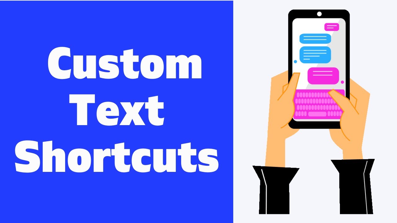 How to add Custom Text Shortcuts to Android - YouTube