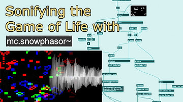 The Game of Life Sonification Extravaganza - Max/MSP Tutorial