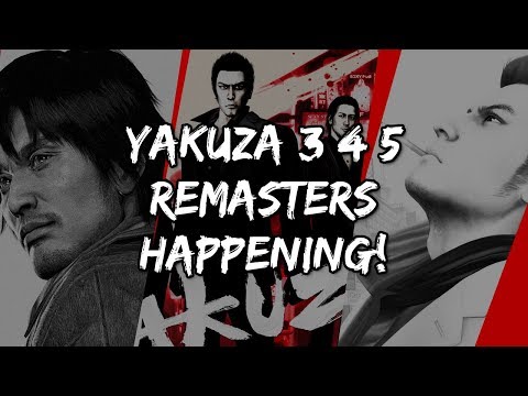 Video: Yakuza 3, 4 Un 5 Remasters Dodas Uz Rietumiem Pa PlayStation 4