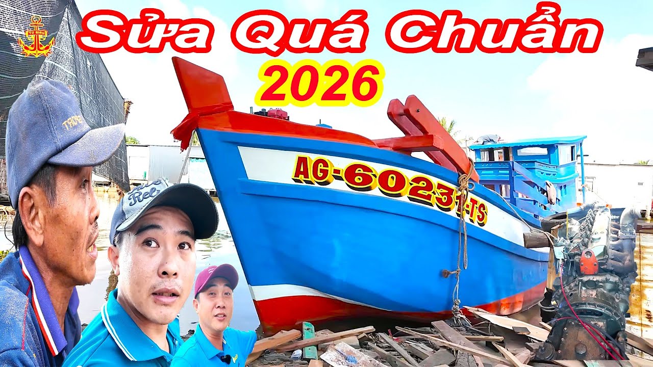 Chủ Tàu Muốn Sao Thì Thợ Làm Như Vậy Thôi || Tàu Nhỏ Mà Đẹp Quá