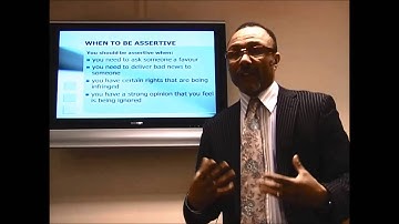 Assertiveness Skills training video from Total Success Training