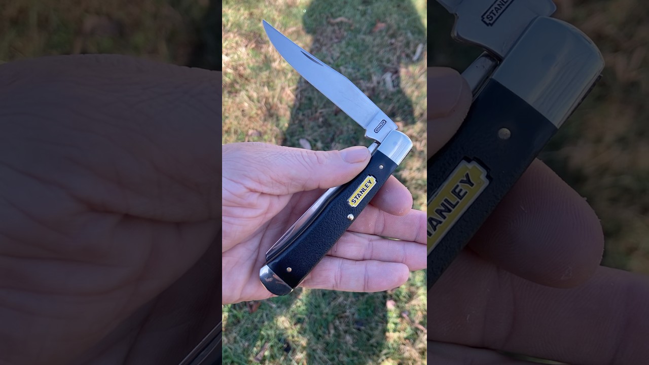 Нож Stanley Tools Trapper SL10 1999 года выпуска, произведен в США компанией Camillus. #коллекцио...