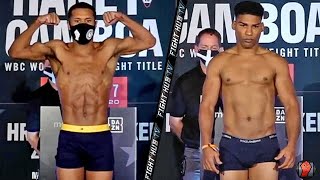 DEVIN HANEY VS YURIORKIS GAMBOA | FULL WEIGH IN & FACE OFF VIDEO