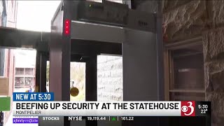Vt. Statehouse rolling out new security procedures