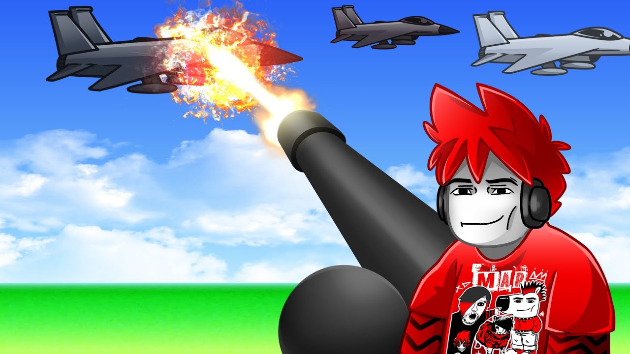 Roblox : Shoot a Plane ✈️ ยิงเครื่องบินร่วง ซิมมูเลเตอร์ !!!