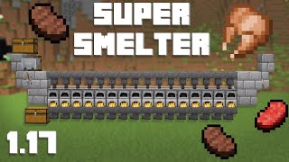 Minecraft Easy Super Smelter  - Automatic - 1.16/1.17