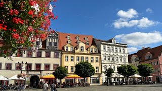 Naumburg. Наумбург. Красивый исторический город. Красные казармы. ГСВГ ЗГВ Германия