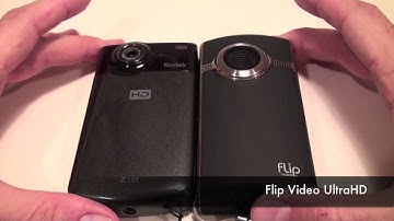 Flip UltraHD vs. Kodak Zi8 - Review by HighTechDad