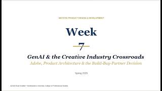 How Adobe Chose to Fight AI Disruption (And What Kodak & Microsoft Teach Us) | MKT2700 Week 7