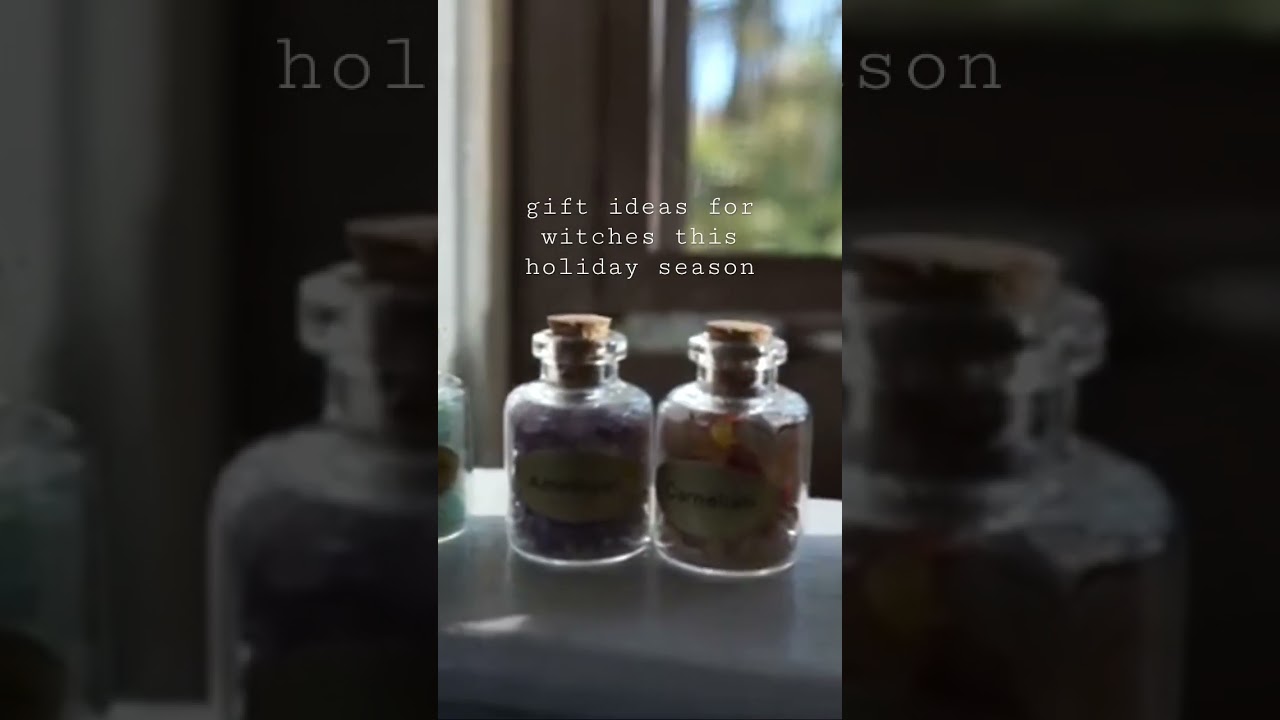 Holiday Gift Ideas For Witches witchtok beginner witch new witch spellcasting haul witchy things