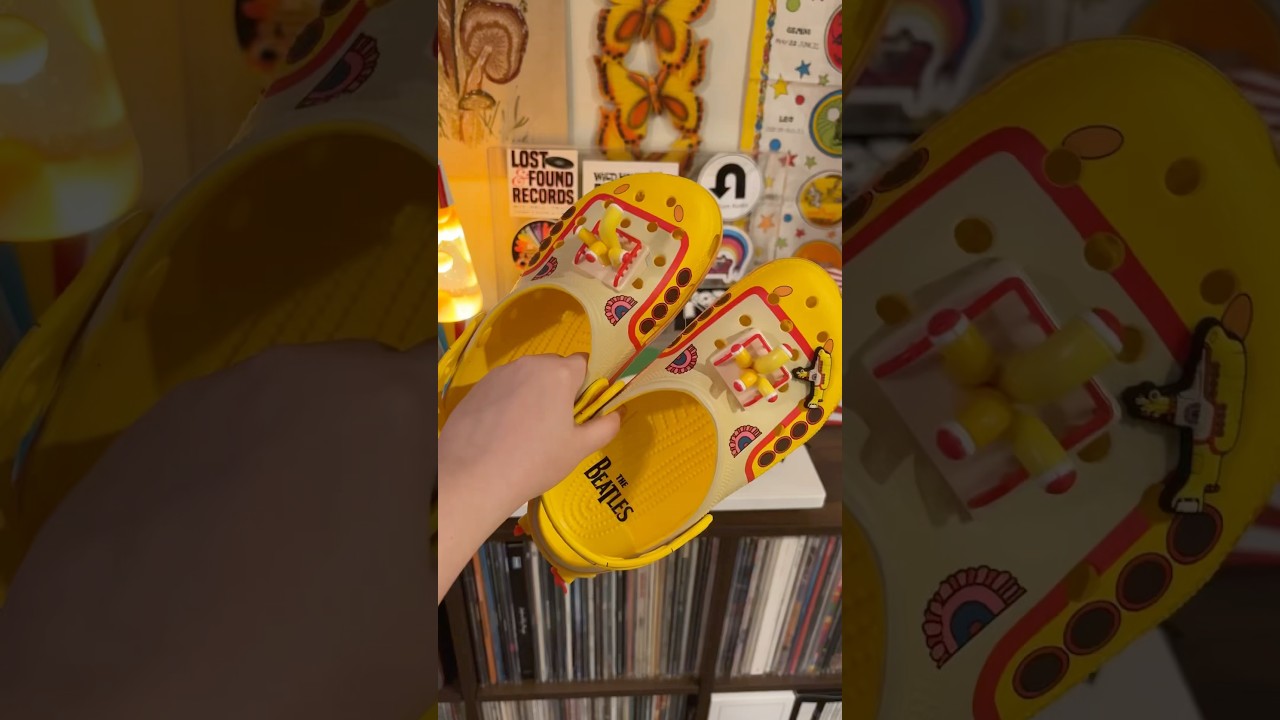 Beatles x Yellow Submarine Crocs Collab 💛