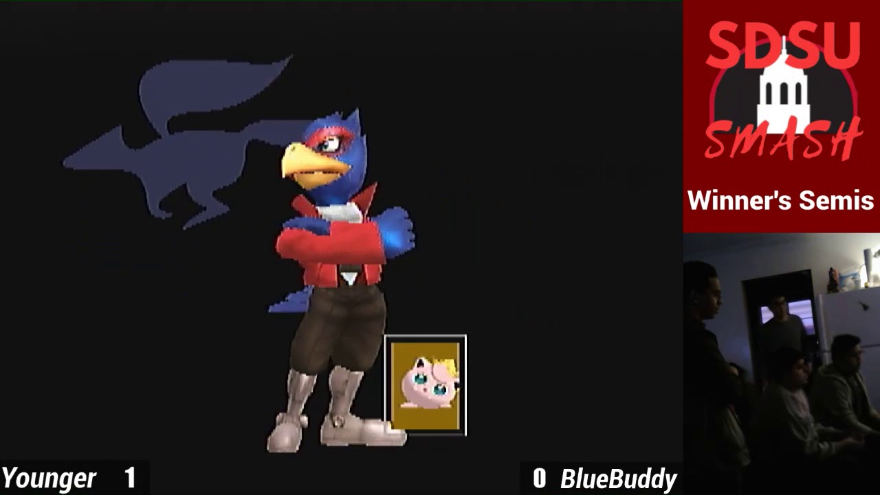SDSU Melee Biweekly 79 Younger Falco VS Blue Buddy Jigglypuff sdsu-melee-biweekly-79-younger-falco-vs-blue-buddy-jigglypuff
