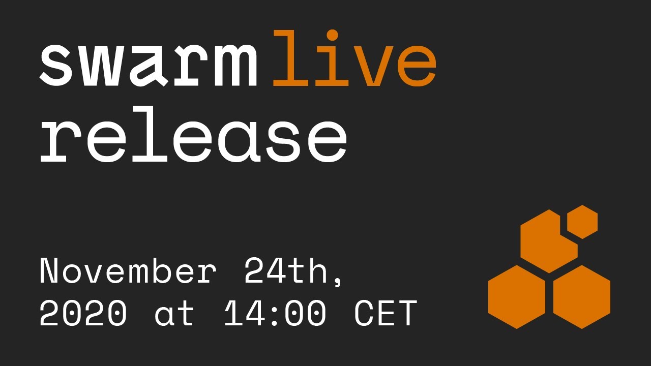 Swarm Live Release Event