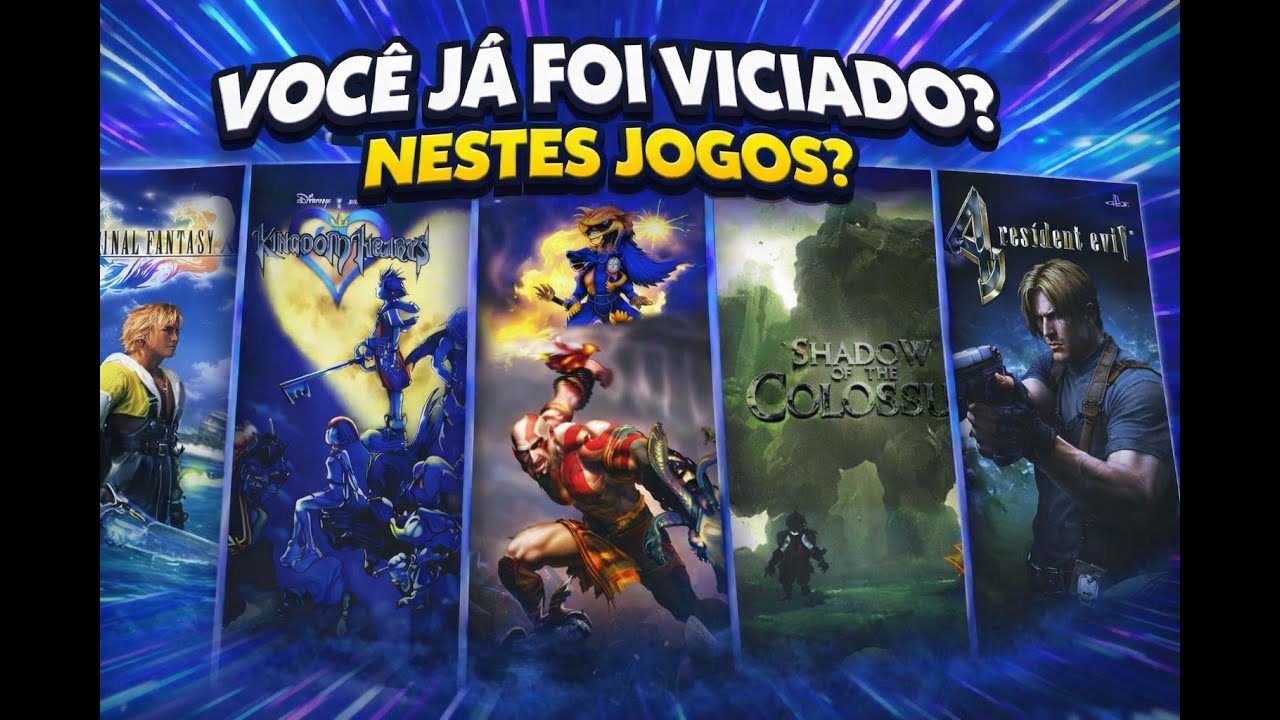 🎮 Você Já Foi Viciado em Algum Desse Jogo do PS2?