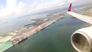 Qantas Boeing 737 Takeoff - Brisbane (QF 517)